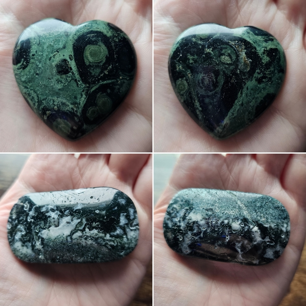 8 Pc Green Crystal Collection Bundle - Picture 4 of 8